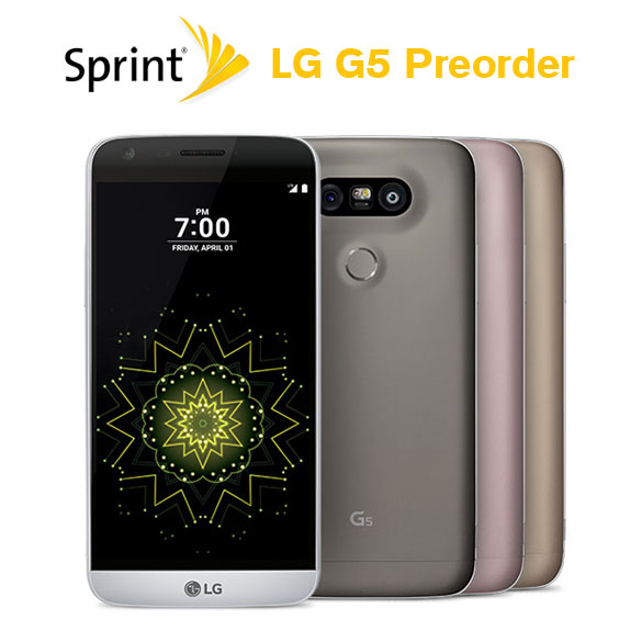 Sprint LG G5 Preorder LG G5 News Image