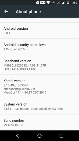 Moto X Play After Software Update Moto X Play After Software Update