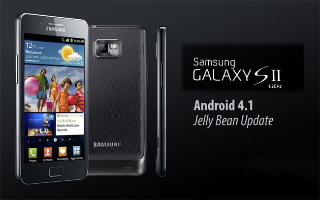 Samsung Galaxy S II gets Android Jelly Bean update