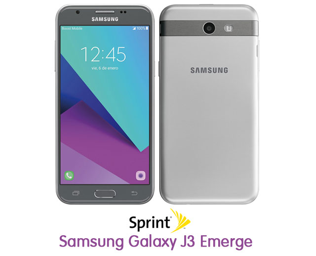 Galaxy J3 Emerge For Sprint Wireless Samsung Galaxy J3 Emerge For Sprint Wireless