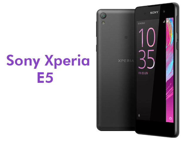 Sony Xperia E5 Sony Xperia E5 Image