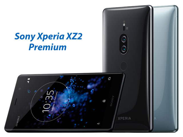Sony Xperia XZ2 Premium announce Sony Xperia XZ2 Premium official image
