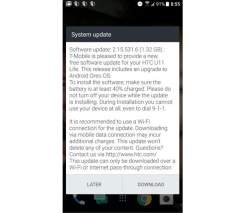 Android 8.0 Oreo update landing on T-Mobile HTC U11 Life