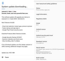 Android 8.1 Oreo beta update released for Essential Phone