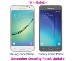 December patch hits Galaxy Core Prime and Grand Prime on T-Mobile