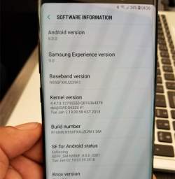 Galaxy Note 8 (Exynos variant) getting Android Oreo update in US