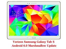 Marshmallow update hits Samsung Galaxy Tab S on Verizon