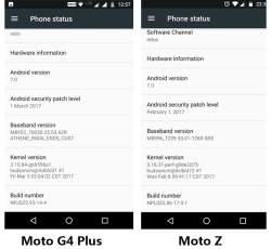 Moto Z and G4 Plus now receiving security update