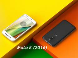 Motorola Moto E (2016) mobile officially announced