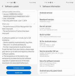 Samsung Galaxy M40 first update improves camera and face recognition performance