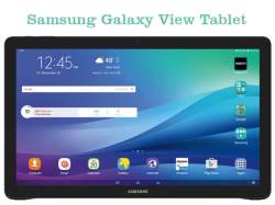 Samsung Galaxy View Tab for AT&T landing on November 20