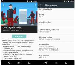 Sony Xperia X now getting Nougat 7.1.1 update