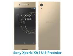 Sony Xperia XA1 preorder now live in US