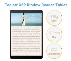 Teclast X89 Kindow Reader Tablet with Dual OS for low-budget price